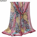 Fashion Lightweight wide long 160*50 soft chiffion printed muslim women in hijab made in china pakistani scarf hijab shawl